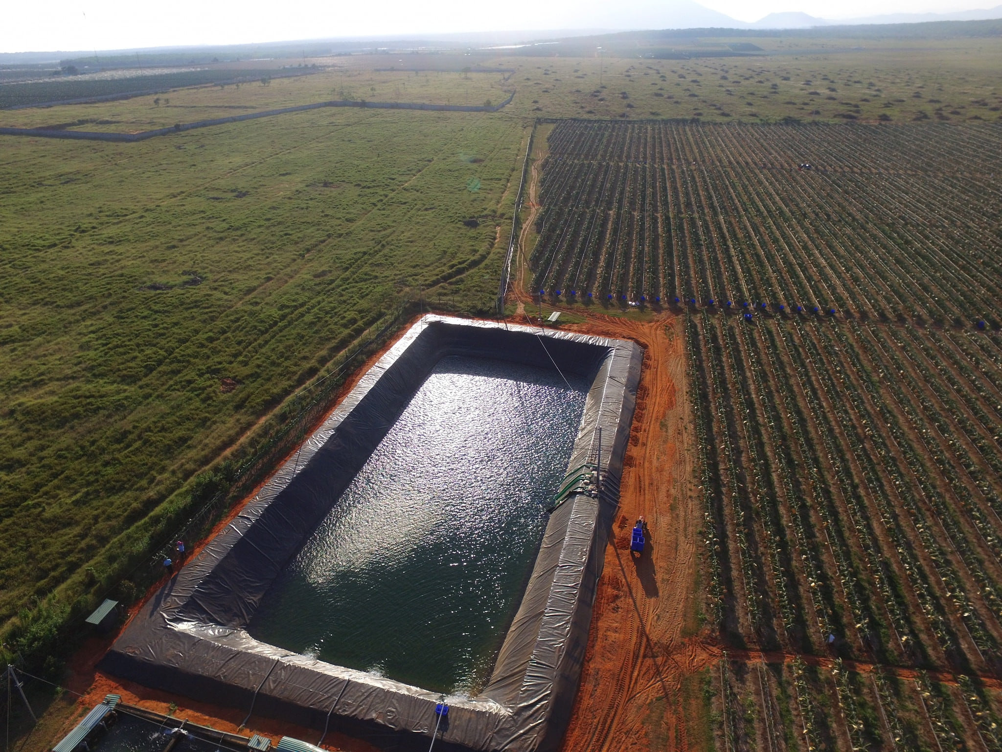 Ứng dụng màng HDPE lót hồ chứa nước tưới tiêu - Ảnh 2