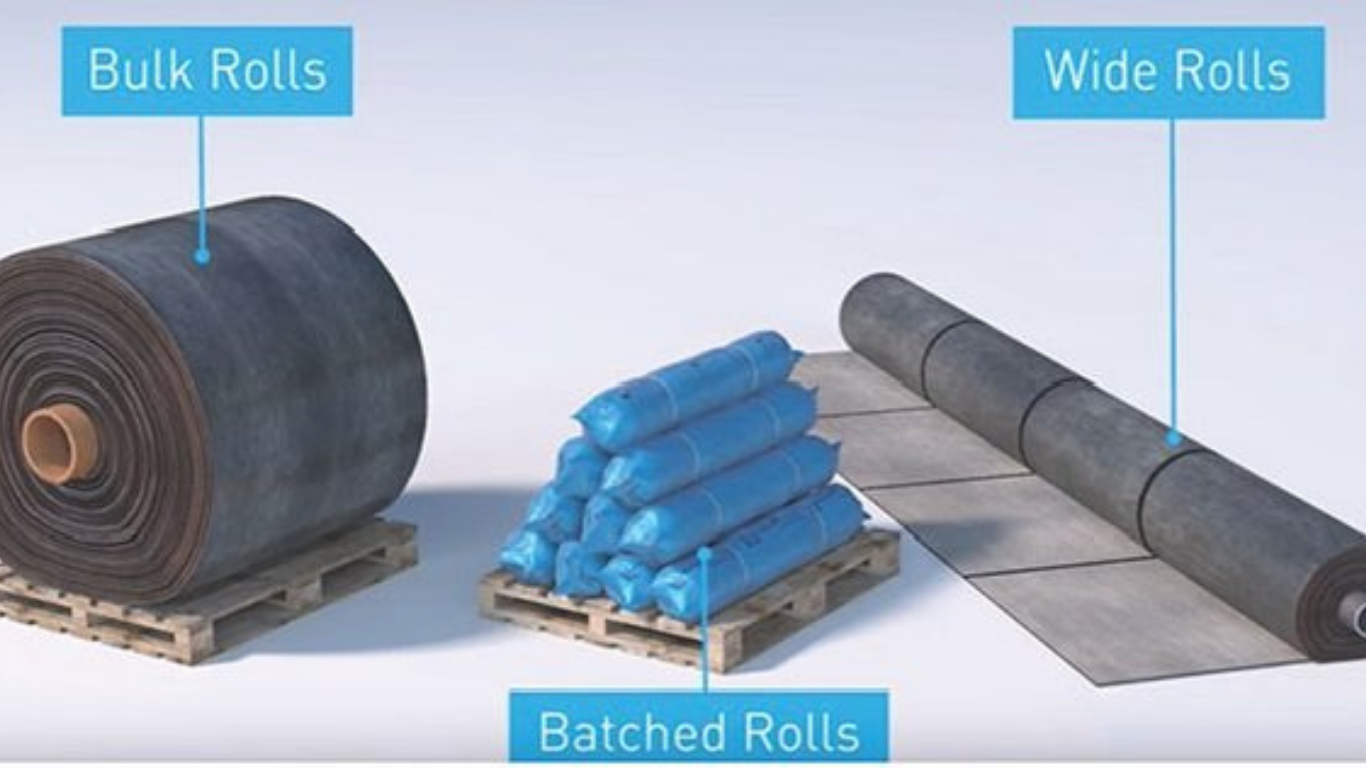 Đóng gói bê tông vải cuộn