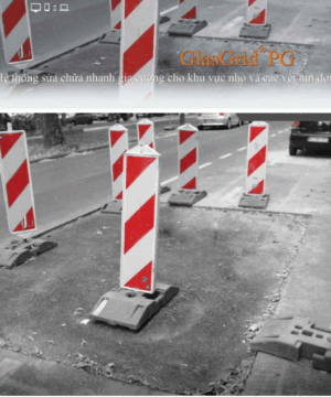 Lưới địa kỹ thuật cốt sợi thủy tinh Glasgrid ® PG