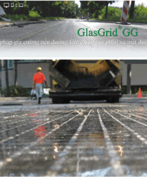 Lưới địa kỹ thuật cốt sợi thủy tinh Glasgrid ® GG