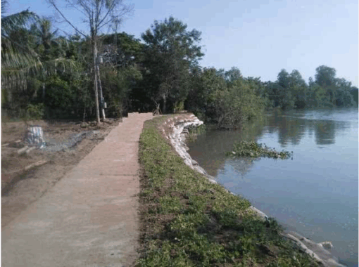 Bao địa kỹ thuật chống xói lở bờ sông - Ảnh 3