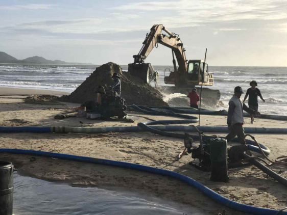 Ống địa kỹ thuật Geotube