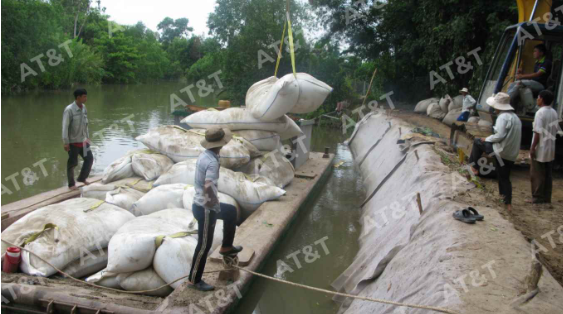 Kè mềm Soft Rock sử dụng bao địa kỹ thuật