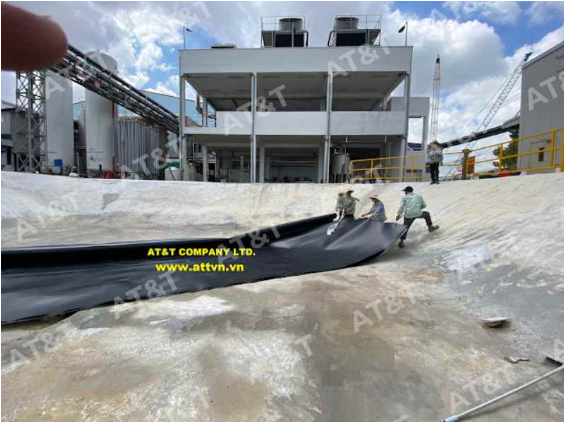 Quy trình thi công bạt HDPE tại dự án Red Bull