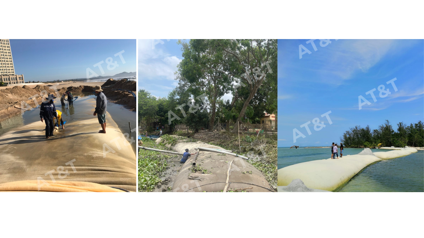 Ứng dụng của Ống Địa Kỹ Thuật Geotube