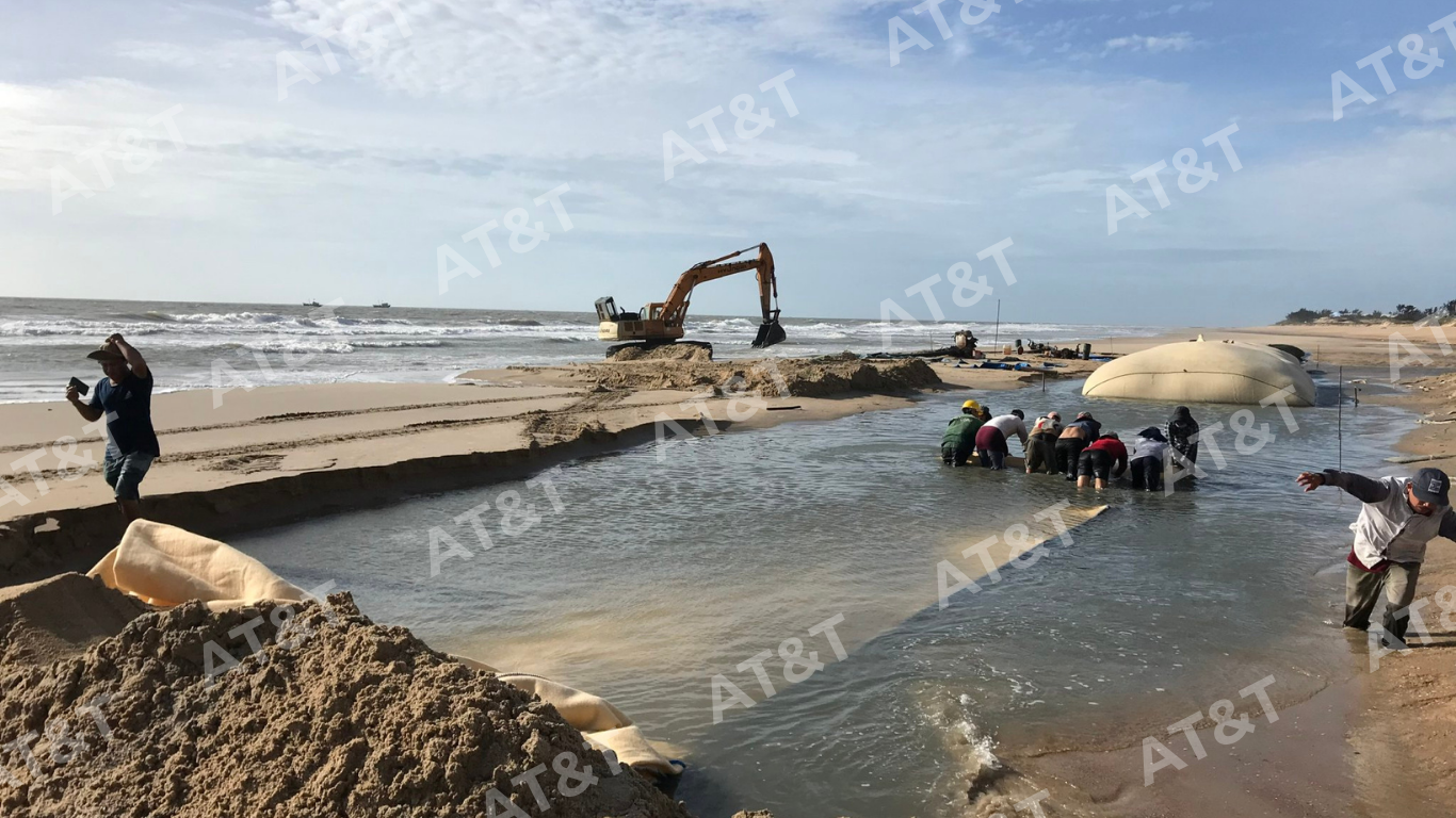 Ưu điểm ống Geotube loại mỏng