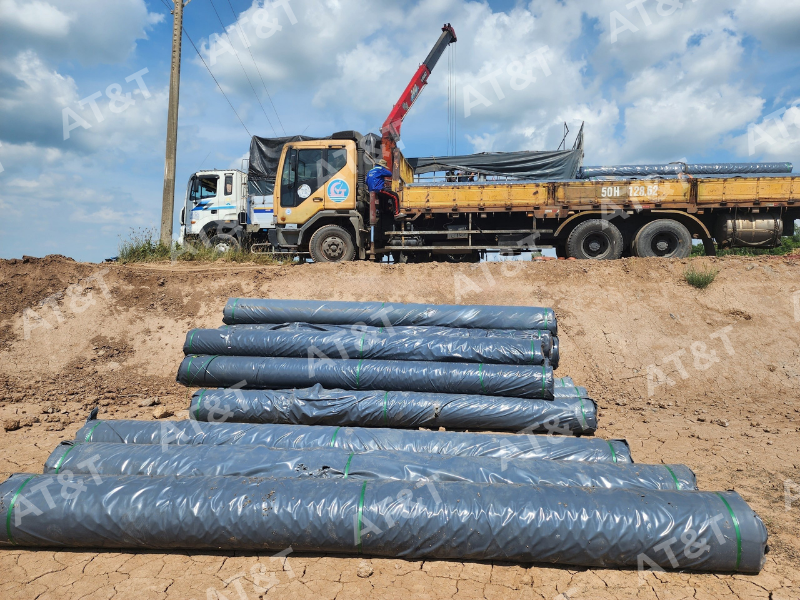 Màng chống thấm HDPE cho ngành chăn nuôi