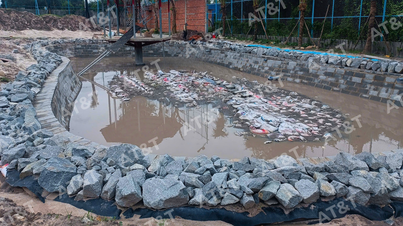 Ứng dụng bạt HDPE trong hồ cảnh quan