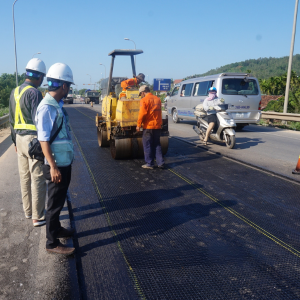 Lưới địa kỹ thuật cốt sợi thủy tinh loại GG