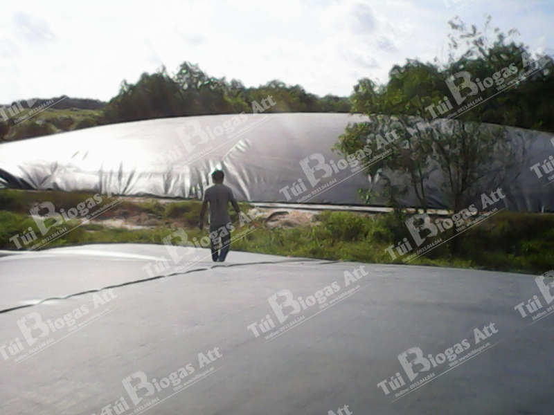 thi công hầm bioga hdpe