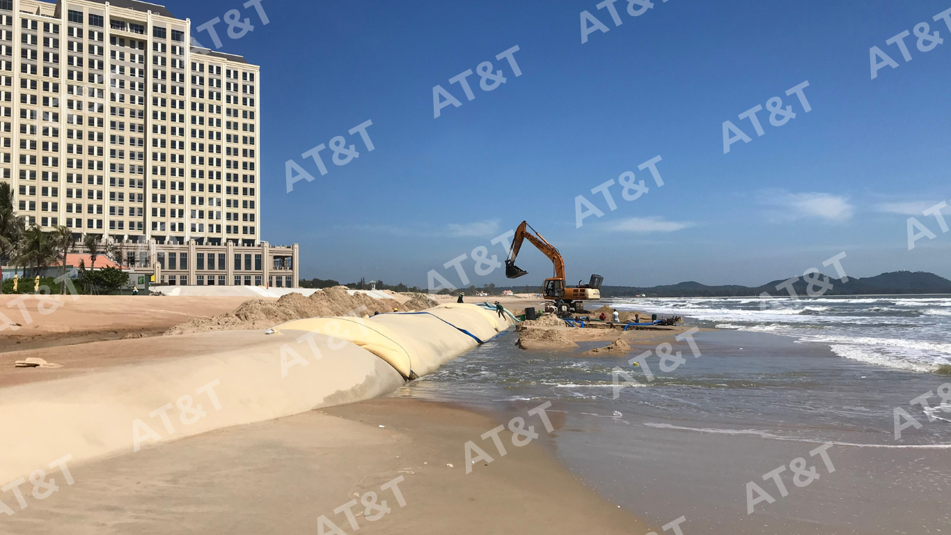 Geotube giải pháp kè mềm