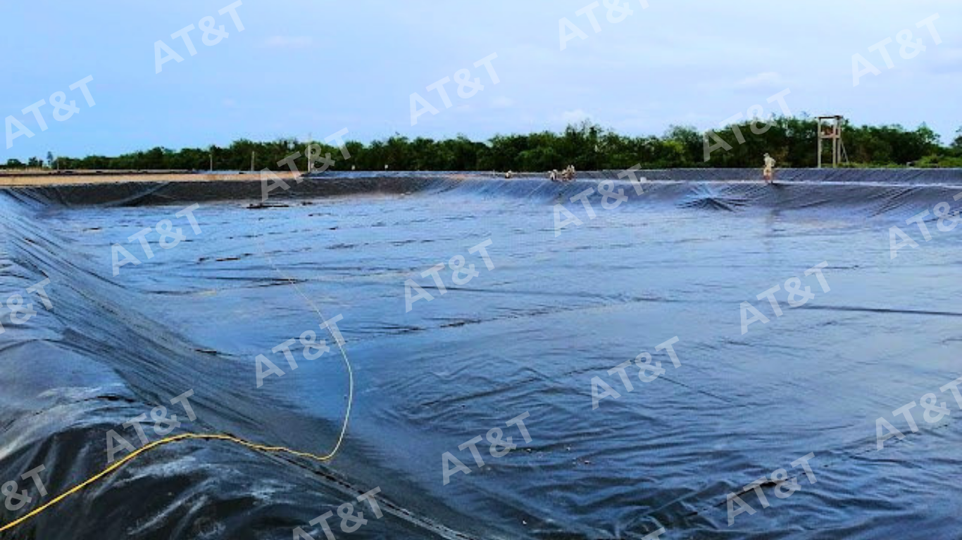 Thi công bạt HDPE lót ao chuyên nghiệp