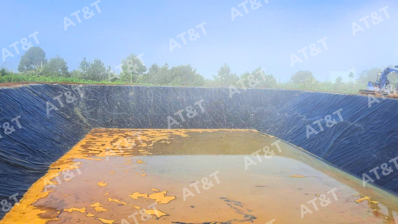 Lót bạt HDPE cho hồ chứa nước tại Đăk Nông