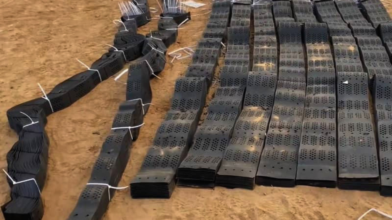 Vật liệu chuẩn bị cho quá trình thi công Geocell chuyên nghiệp