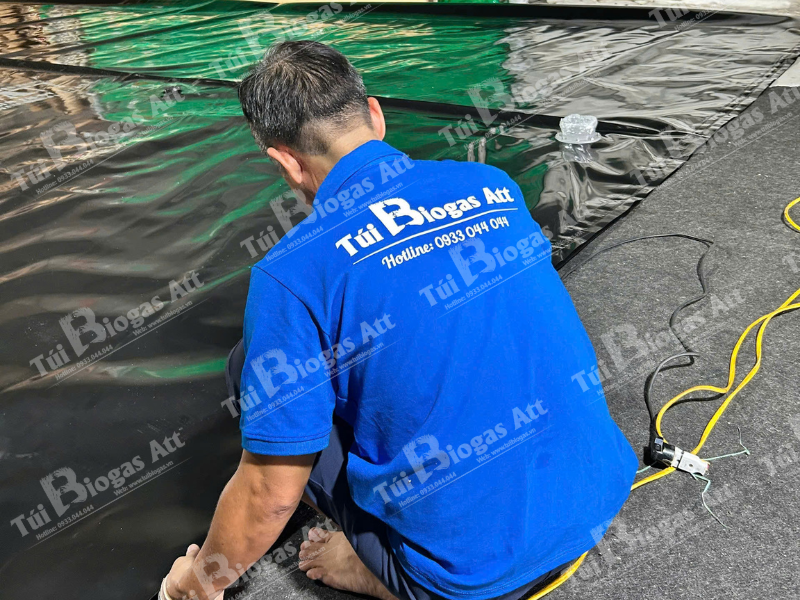 túi biogas khổ lớn 4