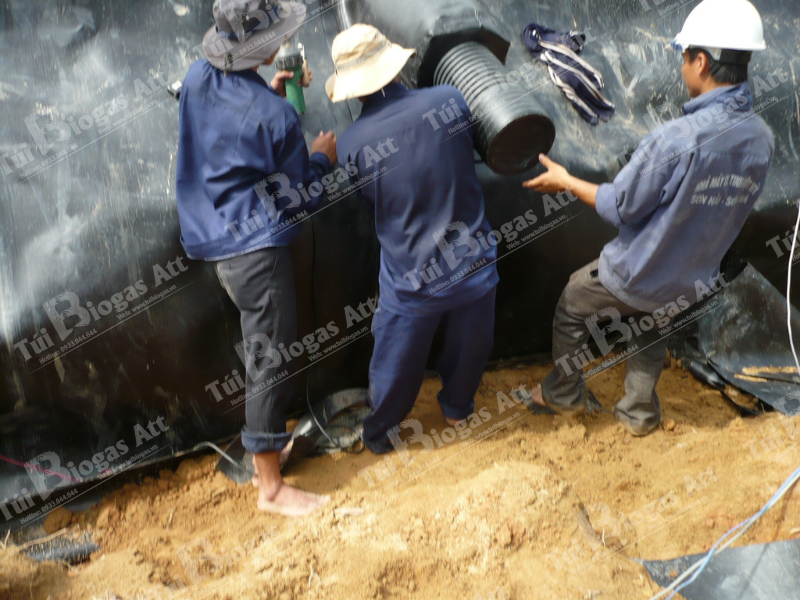 túi biogas khổ lớn 5
