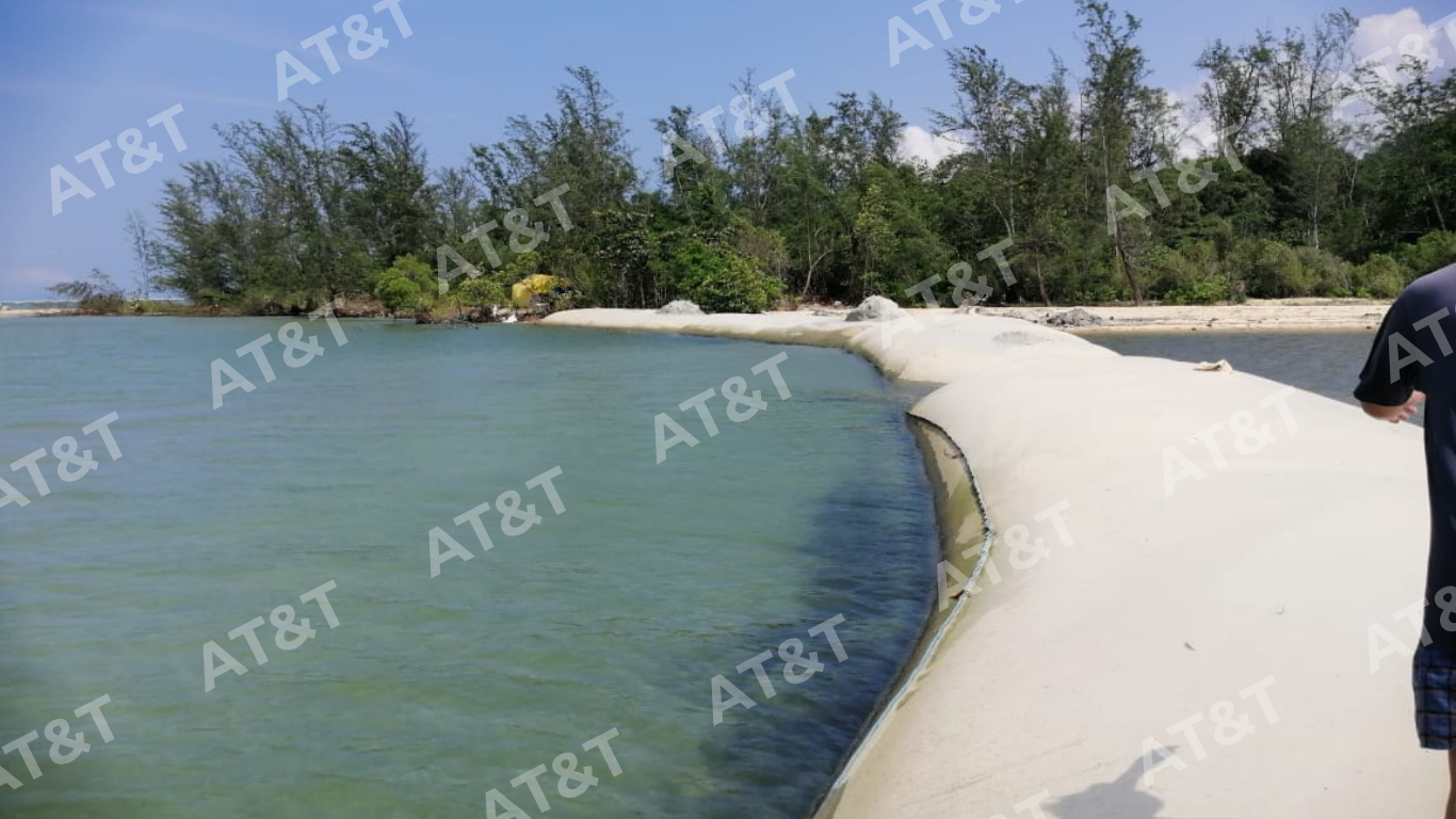 Geotube giúp tối ưu chi phí và tiến độ so với giải pháp đê đá truyền thống.