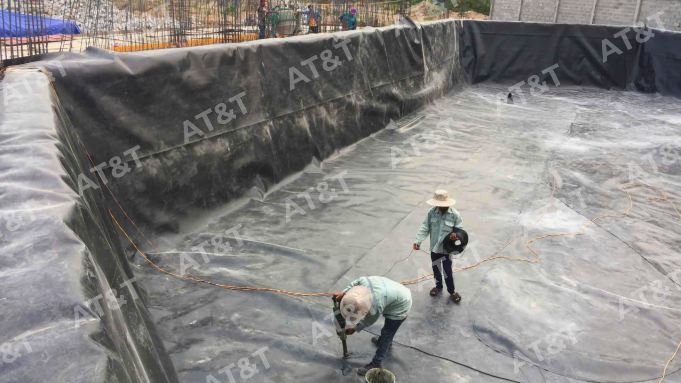 Ứng dụng bạt HDPE cho hồ chứa nước