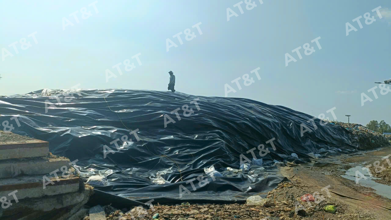 Ứng dụng bạt HDPE cho bãi chôn lấp rác thải