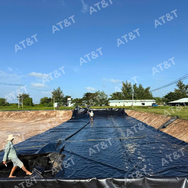 Màng chống thấm chất liệu nhựa HDPE nguyên sinh chuyên dùng cho các hồ chứa trữ nước dung tích lớn