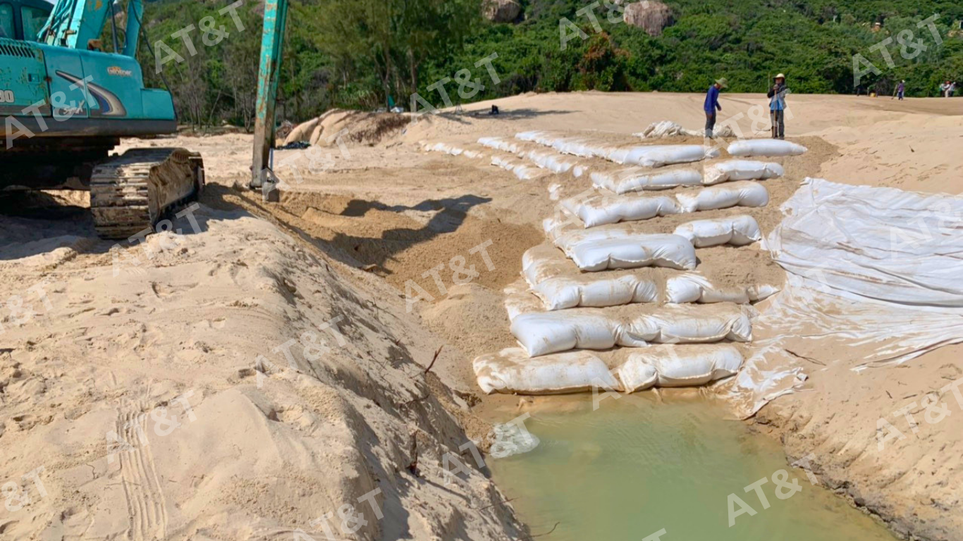 Xếp bao vào vị trí