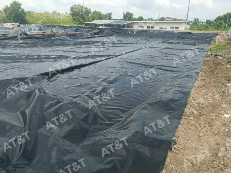 bảo hành màng HDPE Hồ sinh học HVS2