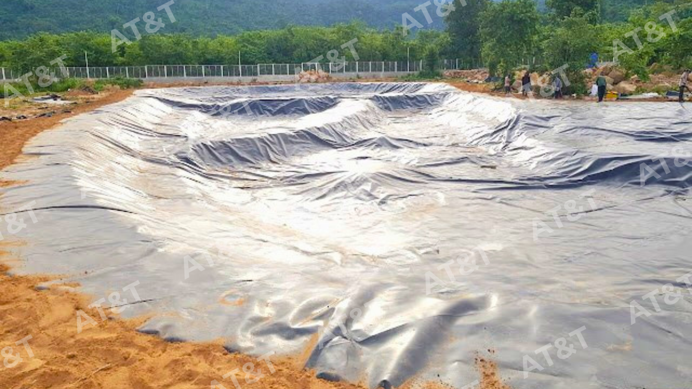 Ứng dụng hồ cảnh quan lót HDPE